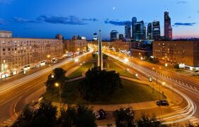 Площадь Дорогомиловская Застава. © Moscowviews.ru