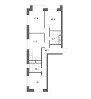 3-комнатные 