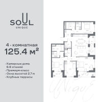 4-комнатные 