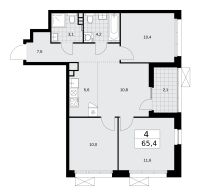 4-комнатные 