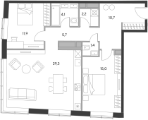 Планировка квартиры