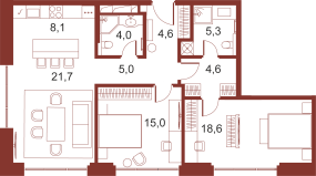 Планировка квартиры
