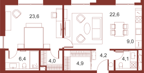 Планировка квартиры