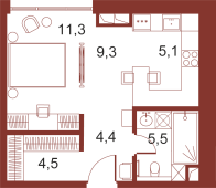 Планировка квартиры
