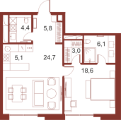 Планировка квартиры