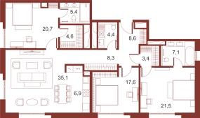 Планировка квартиры