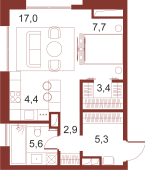 Планировка квартиры