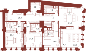 Планировка квартиры