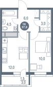 Планировка квартиры