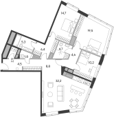Планировка квартиры