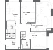 Планировка квартиры