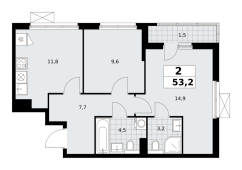Планировка квартиры