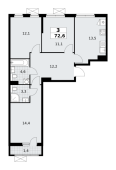 Планировка квартиры