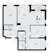 Планировка квартиры