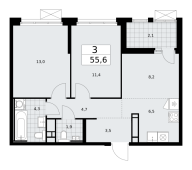 Планировка квартиры