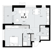 Планировка квартиры