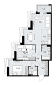 Планировка квартиры