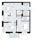 Планировка квартиры