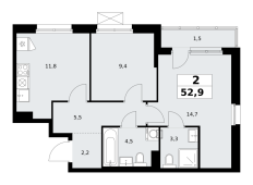 Планировка квартиры