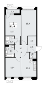 Планировка квартиры