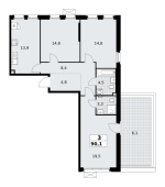 Планировка квартиры