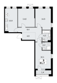 Планировка квартиры