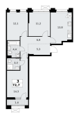 Планировка квартиры
