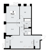 Планировка квартиры