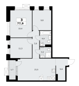 Планировка квартиры