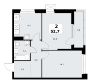 Планировка квартиры
