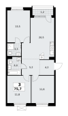 Планировка квартиры