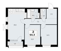 Планировка квартиры