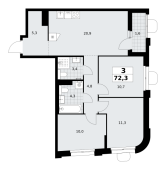 Планировка квартиры