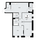 Планировка квартиры