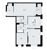 Планировка квартиры