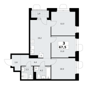 Планировка квартиры