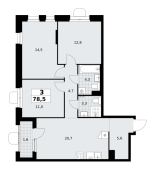 Планировка квартиры
