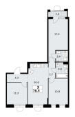 Планировка квартиры