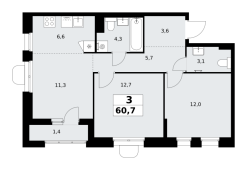 Планировка квартиры