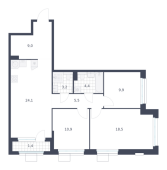Планировка квартиры