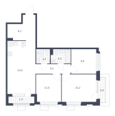 Планировка квартиры