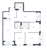 Планировка квартиры