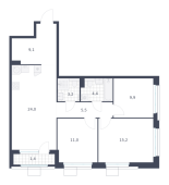 Планировка квартиры