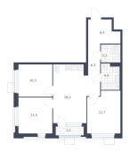 Планировка квартиры