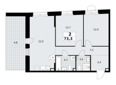 Планировка квартиры