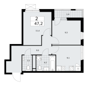 Планировка квартиры
