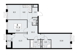 Планировка квартиры