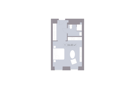 Квартира в ЖК La Rue (Петровка 26)