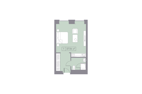 Квартира в ЖК La Rue (Петровка 26)