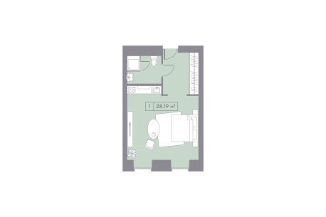 Квартира в ЖК La Rue (Петровка 26)